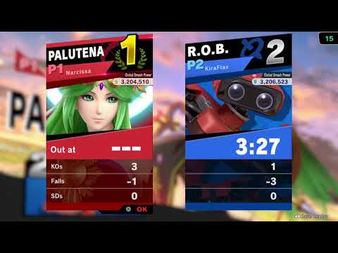 Narcissa (Palutena) vs KiraFlax (R.O.B.)