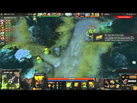 NaVi vs Sigma int (Game 1) Bo3 Consolation Final Starladder 8 Season Dota 2 (V1lat & CaspeRRR)