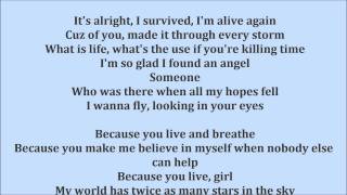 Because you live -Jesse McCartney Lyrics