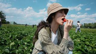 Picking Strawberries in Berlin, Visiting Leipzig & Vegan Sundays 🍓 Summer Vlog