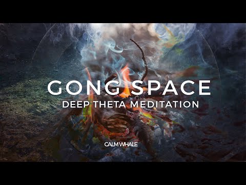 Gong Space - Theta Waves Deep Shamanic Meditation #CalmWhale