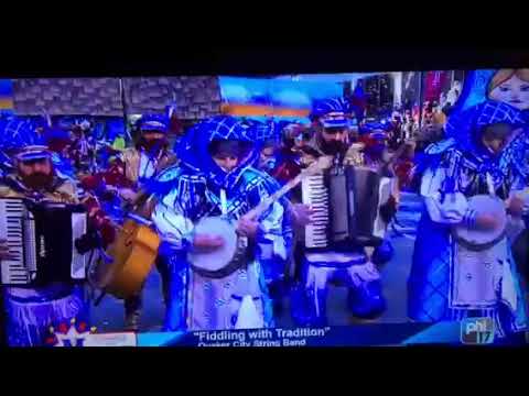 Mummers 2018 --  Quaker String Band "Fiddling with Tradition."