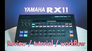 Video thumbnail for Yamaha RX11   One of the best drum machines ever made by Espen Kraft
