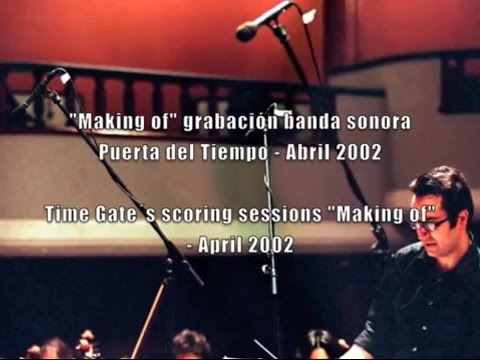 "Making of" grabación banda sonora de Puerta del Tiempo - Diego Navarro