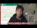 PERANG SARUNG JAM 3 AM CHAT HISTORY HORROR INDONESIA