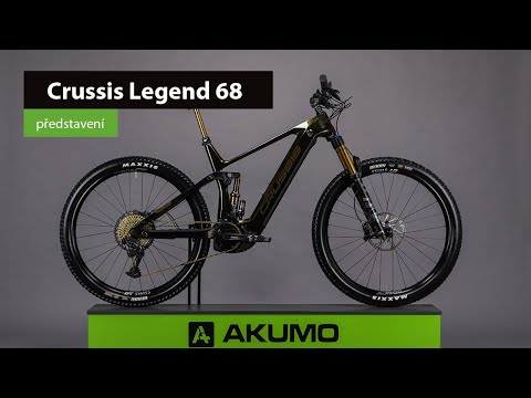 Limitovaná edice CRUSSIS LEGEND 68 - celoodpružené elektrokolo