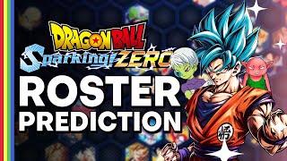 Predicting the DRAGON BALL SPARKING ZERO Roster