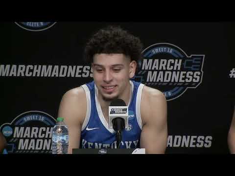 Kentucky Sweet 16 Postgame Press Conference - 2025 NCAA Tournament