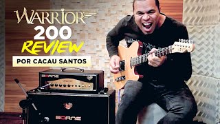 Video thumbnail for BORNE AMPLIFICADORES - Amplificador Warrior 200 Signature Cacau Santos by Borne Amplificadores