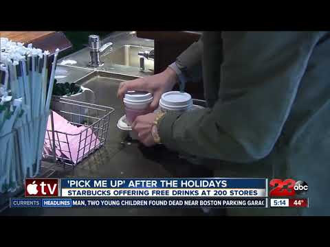 Starbucks free drink