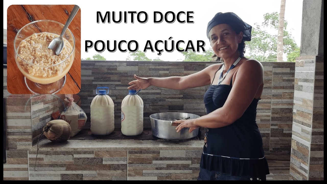 Receita de doce de leite com pouco açúcar