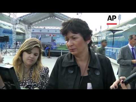 40-thousand seized weapons destroyed in Rio's Sambadrome