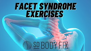 💥 3 EXERCISES FOR FACET SYNDROME IN THE CERVICAL SPINE💥