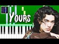 Conan Gray - Yours - Piano Tutorial