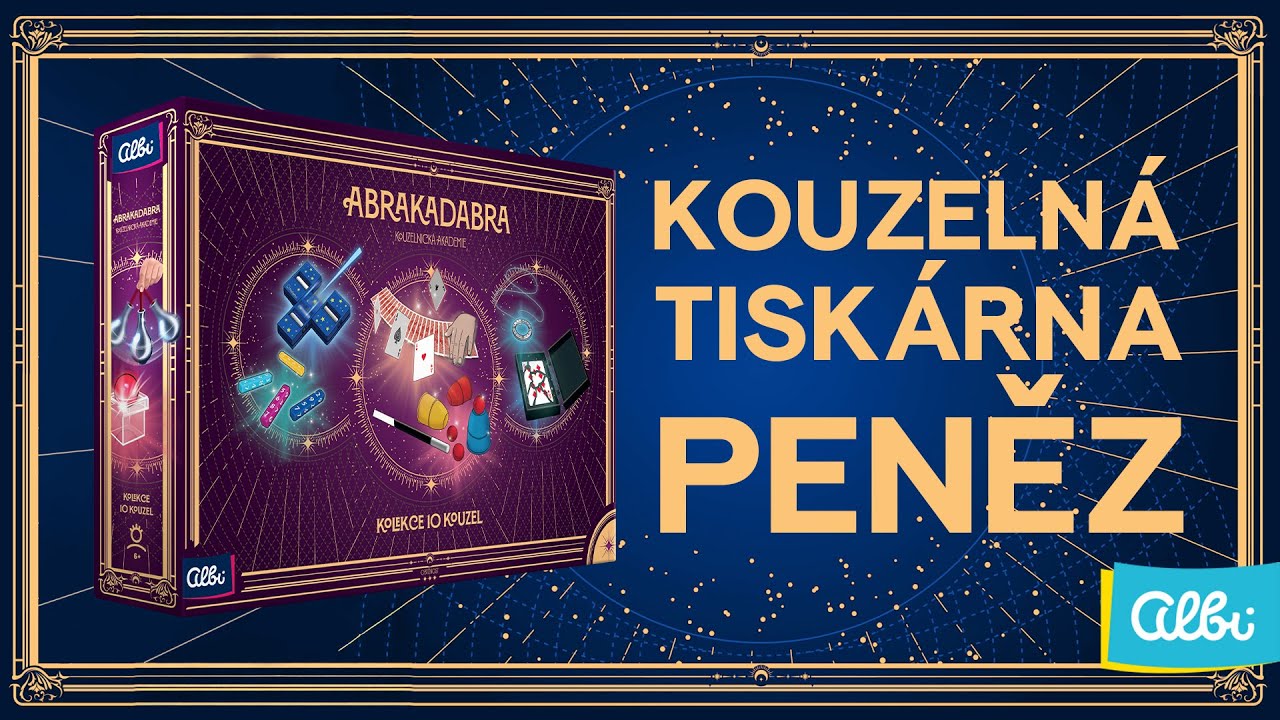 Kouzelnická akademie - Kouzelná tiskárna peněz - videonávod