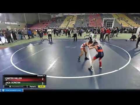 61-66 Lbs Round 2 - Carter Miller, ND Vs Jack Duncan, SC D424