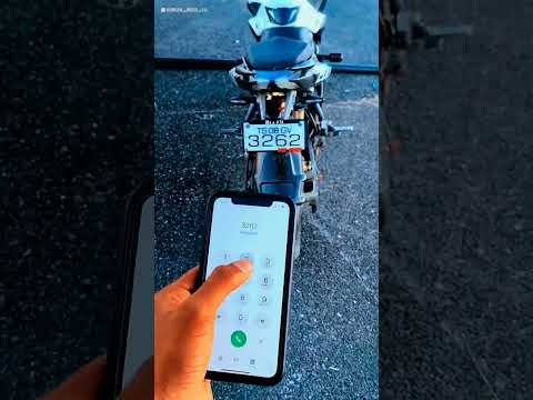 calling to number plate 🏍️