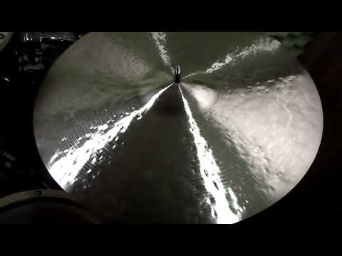 22 Rustico FB Ride, 2450g - Handcrafted cymbals by Craig Lauritsen