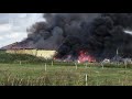 Veel rookontwikkeling bij uitslaande brand in loods Ridderkerk