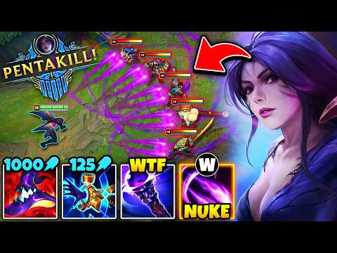 WHEN KAI'SA HITS 1000 AP HER SNIPES LITERALLY ONE SHOT (PENTAKILL)