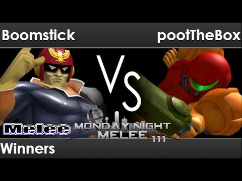 MNM 111 - Boomstick (C Falcon, Falco) vs pootTheBox (Samus, Dr. Mario) Winners - Melee
