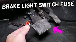 DODGE DART STOP LIGHT BRAKE LIGHT SWITCH FUSE LOCATION REPLACEMENT