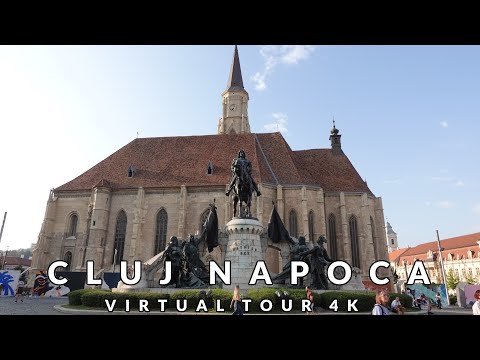 Cluj-Napoca Virtual Tour 4K. Explore the capital of Transylvania