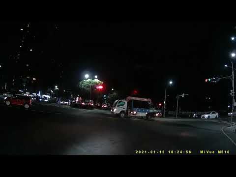 2021/01/12 Cidade de Kaohsiung, 3 distritos mínimos, 100 pistas e estradas, 100 tribos, 100 ruas, desastre de veículos