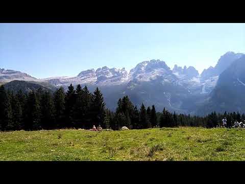 Le Dolomiti di Brenta da Malga Ritorto