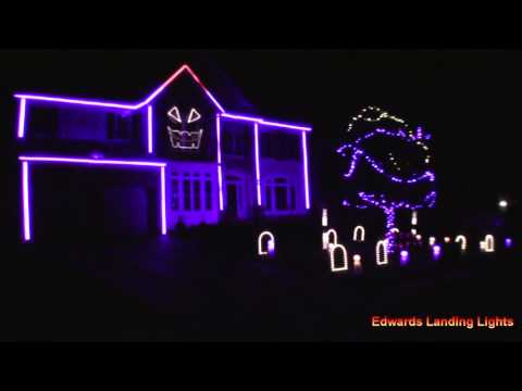 Halloween Light Show 2015 - House Party by Sam Hunt