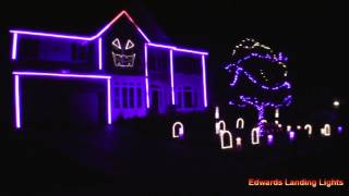 Halloween Light Show 2015 - House Party by Sam Hunt