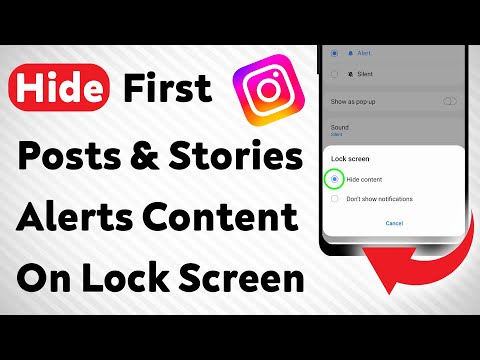 How To Hide Instagram First Posts & Stories Notification Content On Lock Screen (Updated)