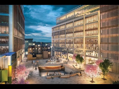 The Stage, Shoreditch EC2 - CGI Fly-Through