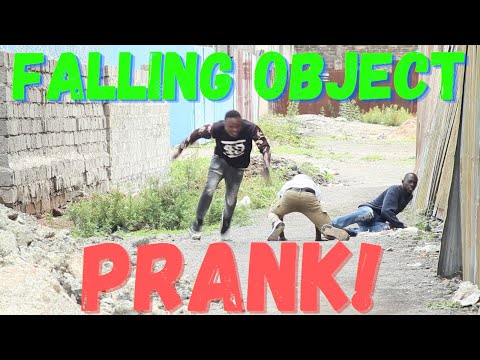 🔥 Invisible Object Falling from Building - FALLING OBJECT PRANK! 🔥