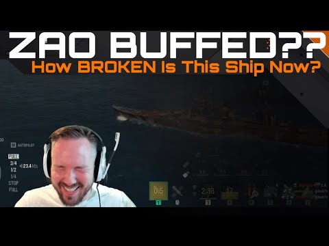 Zao Buffed - How BROKEN Is This Ship Now?