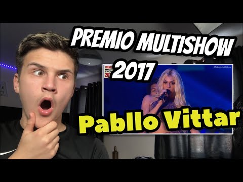 Pabllo Vittar | Prêmio Multishow 2017 | Corpo Sensual + KO  | 🇬🇧UK Reaction/Review