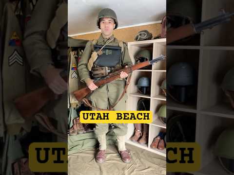 D-Day Utah Beach: Uniform & Gear the 4th Infantry Division #reenactment #history #ww2 #wwii #dday