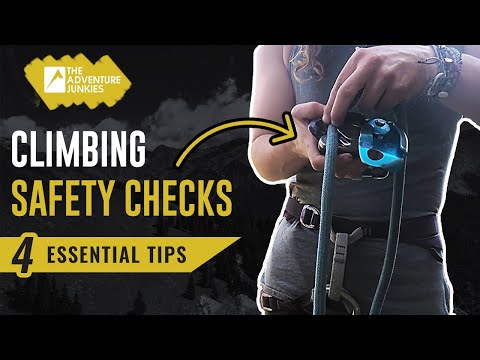 Climbing Safety Checks EXPLAINED in 4 Easy Steps