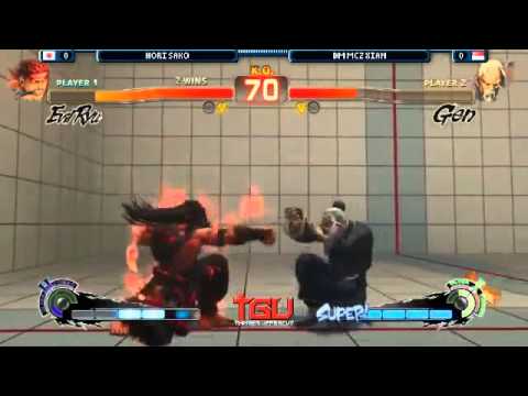 TGUC 2013 - HORI.Sako (Evil Ryu) vs. DM.MCZ.Xian (Gen) - AE Top 16 (W)