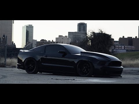 Blacked Out 2014 Bagged Mustang 5.0 | Night Lovell - RIP Trust | Mad Martin Productions