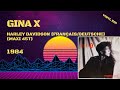 Gina X - Harley Davidson (Français / Deutsche) (1984) (Maxi 45T)