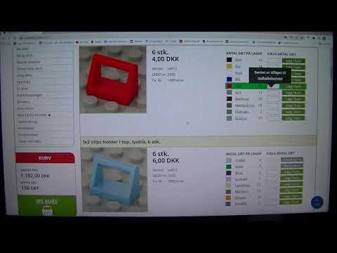 MongoTV_8334 - LEGER MED LEGO - Del 48 - ÆNDRE Indkøbskurv Nummer 117 Gang Med Brugt LEGO Online
