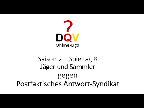 DQV Online-Liga Saison 2 - Match of the Week Spieltag 8