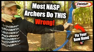 Most NASP Archers Make This Bow Hand Mistake! (Easy Fix)