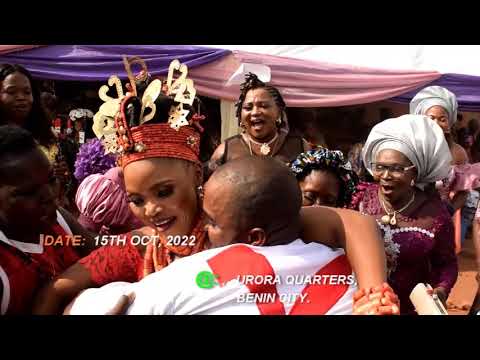 Evelyn and  Agbons marriage clip