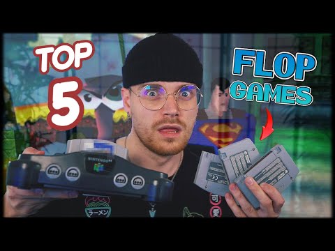 TOP 5 SCHLECHTESTE N64-SPIELE! | Flop Games