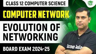 Evolution of Network Class 12 Computer Science | Chapter Computer Network with python