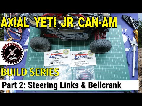 Axial Yeti Jr Can Am Build Series - Part 2 - Steering Links & Bellcrank