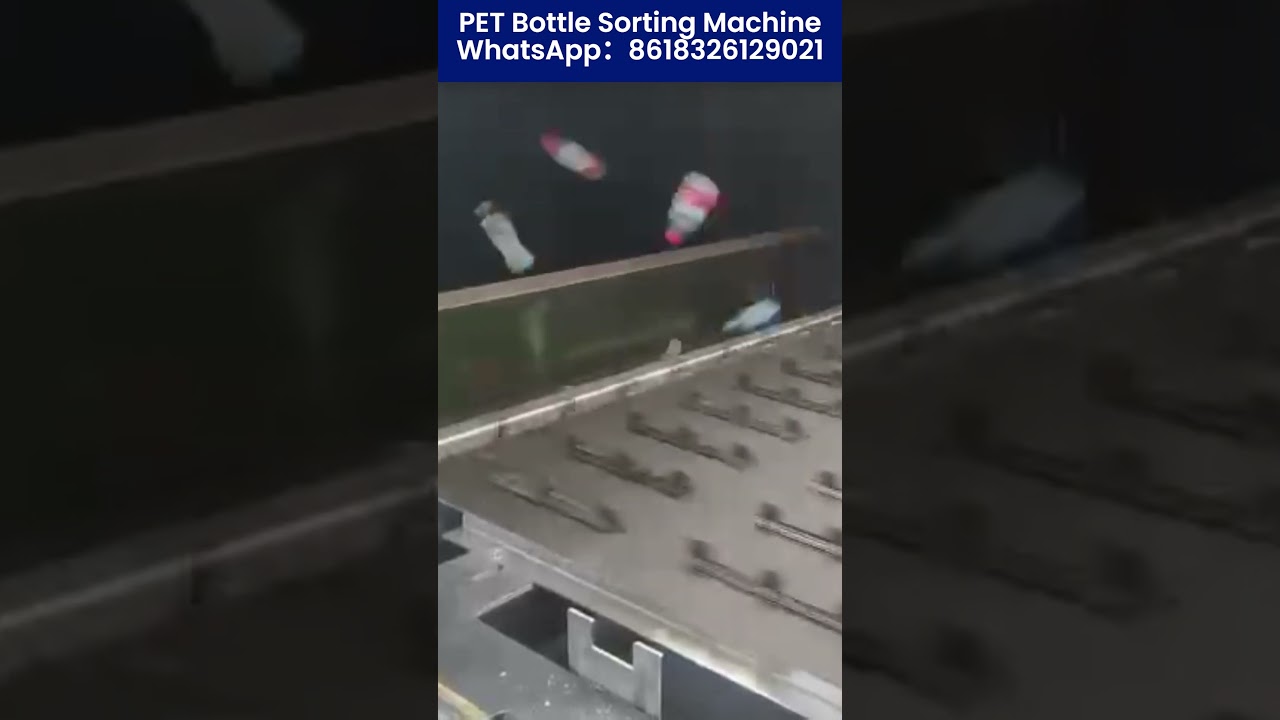 Plastic Bottle Sorting Machine #plasticrecycling #plasticbottle #petbottle #sorting WA:8618326129021