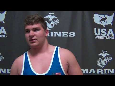 Alex Coleman (OH), Cadet National Greco-Roman champion at 285